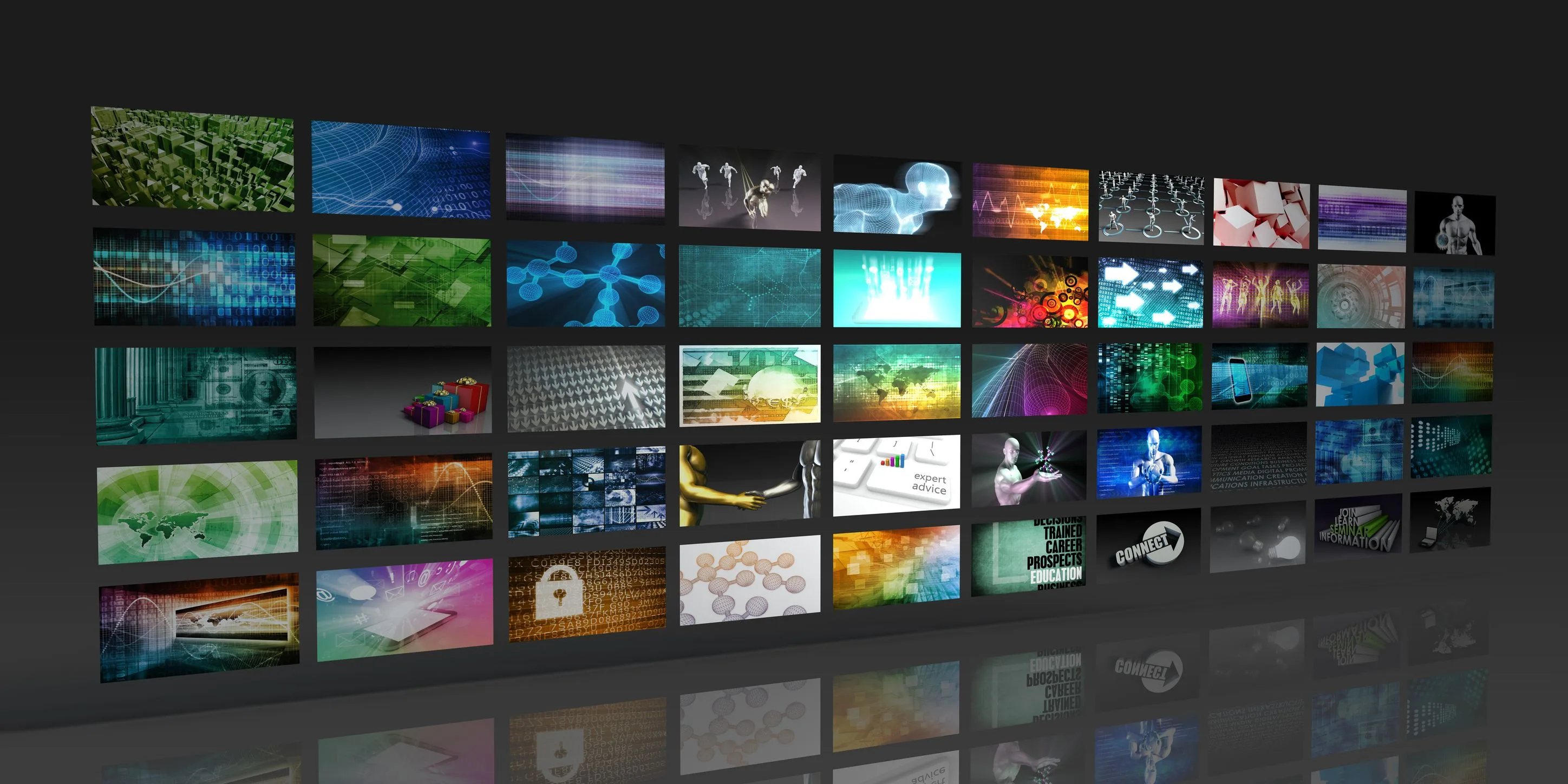 collection of various thumbnails