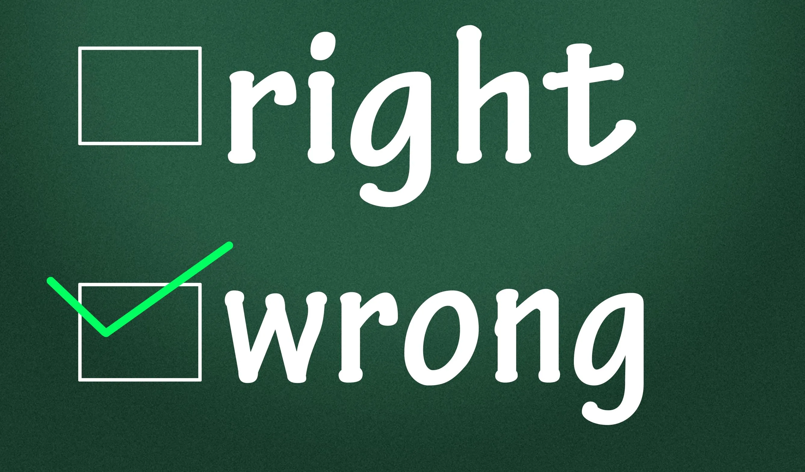 sign showing something is wrong
