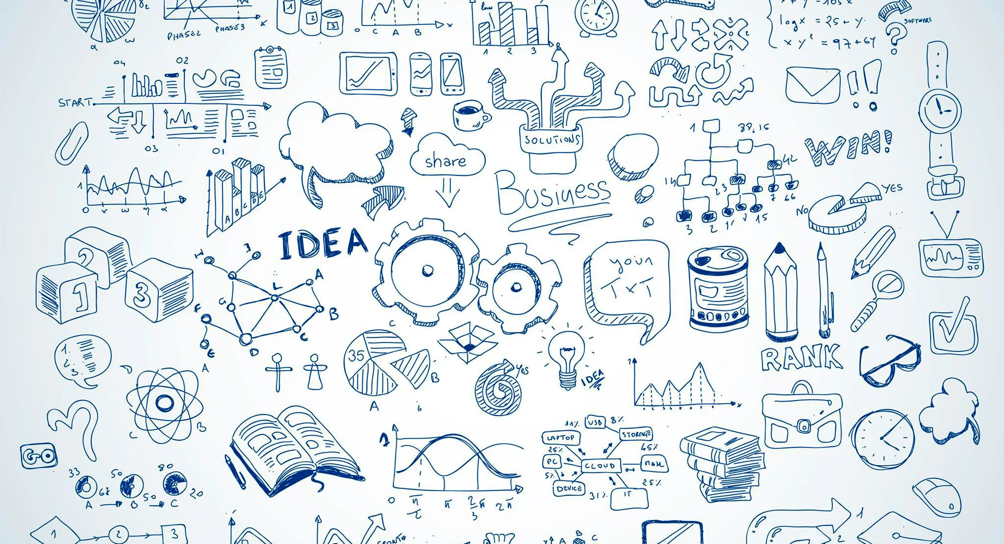 table showing overflow of ideas