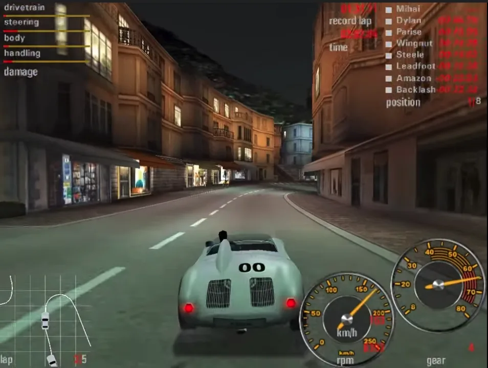 Need for Speed: Porsche 2000 car race in a town