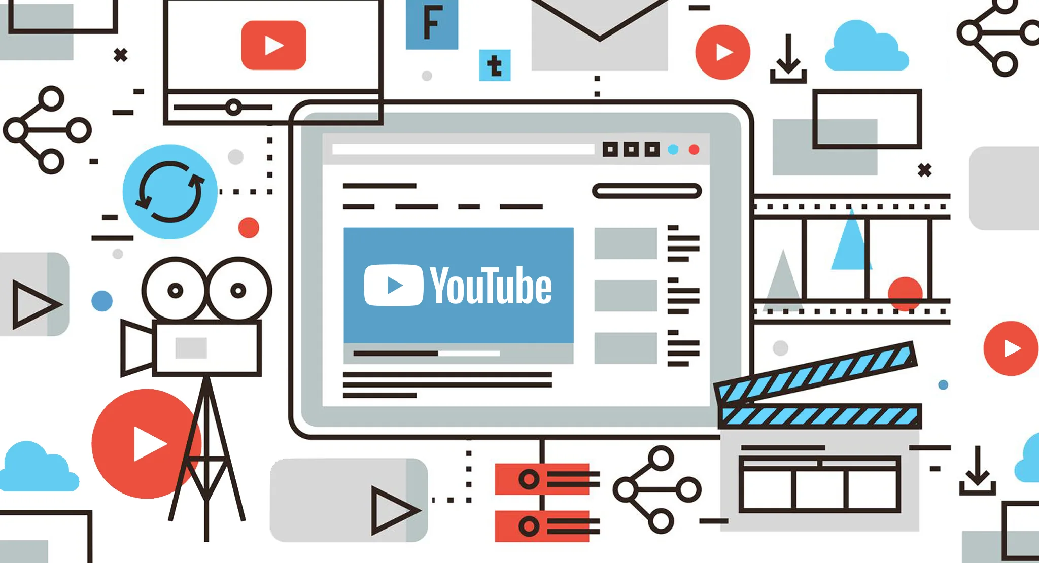 Upload a video to YouTube