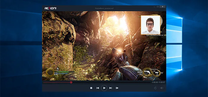 Mirillis Action! - Add webcam to DirectX 12 game recordings