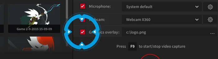 Mirillis Action! - Add logo to DirectX 12 game recordings