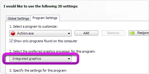 Mirillis Action! - Activation window