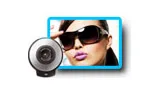 Game and screen recording adding webcam with frame or shadows