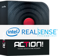 Action! with Intel RealSense support