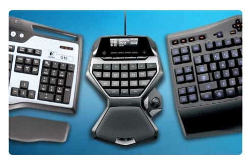 Support for Logitech G13/G15/G19 multimedia keyboards