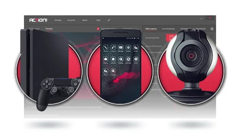 Record webcam or USB/HDMI Capture Devices